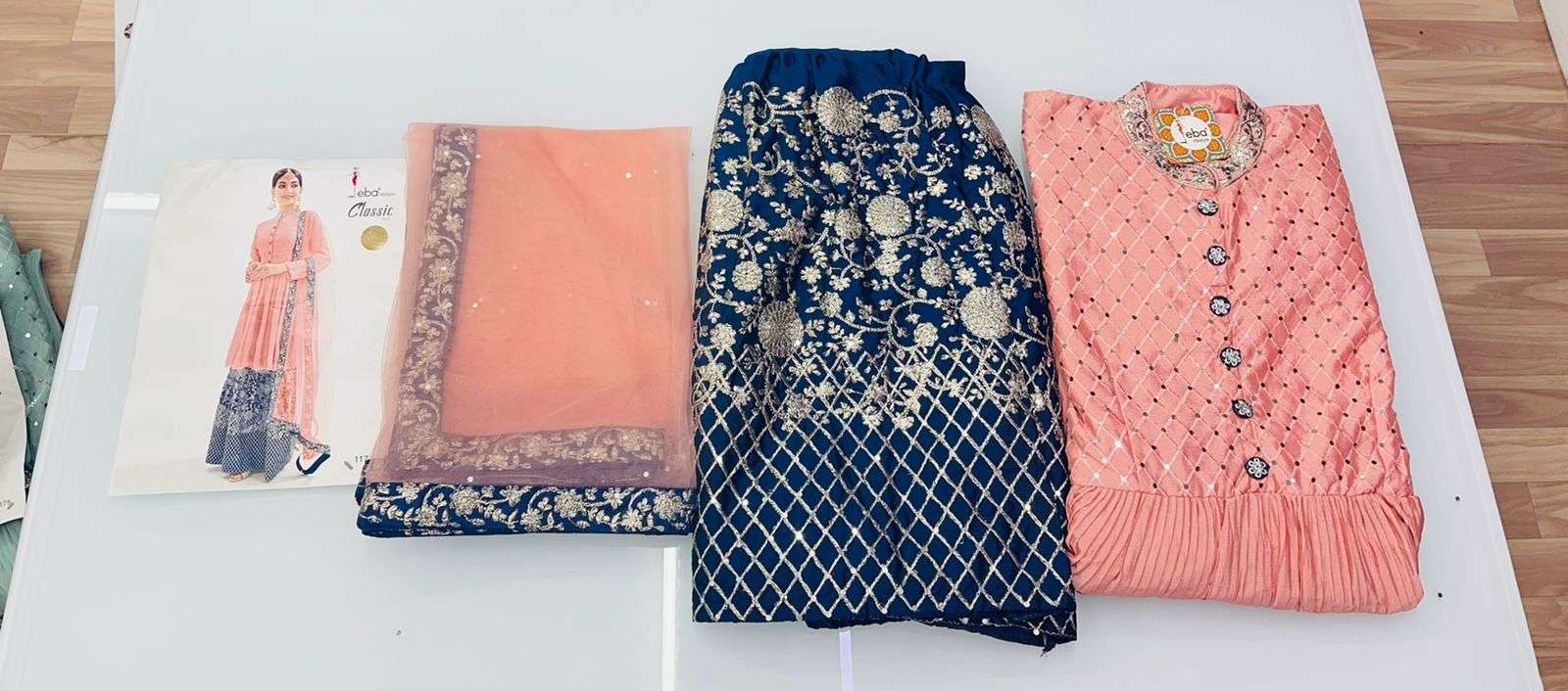 EBA CLASSIC HIT COLOR DESIGNER CHINON SUITS 