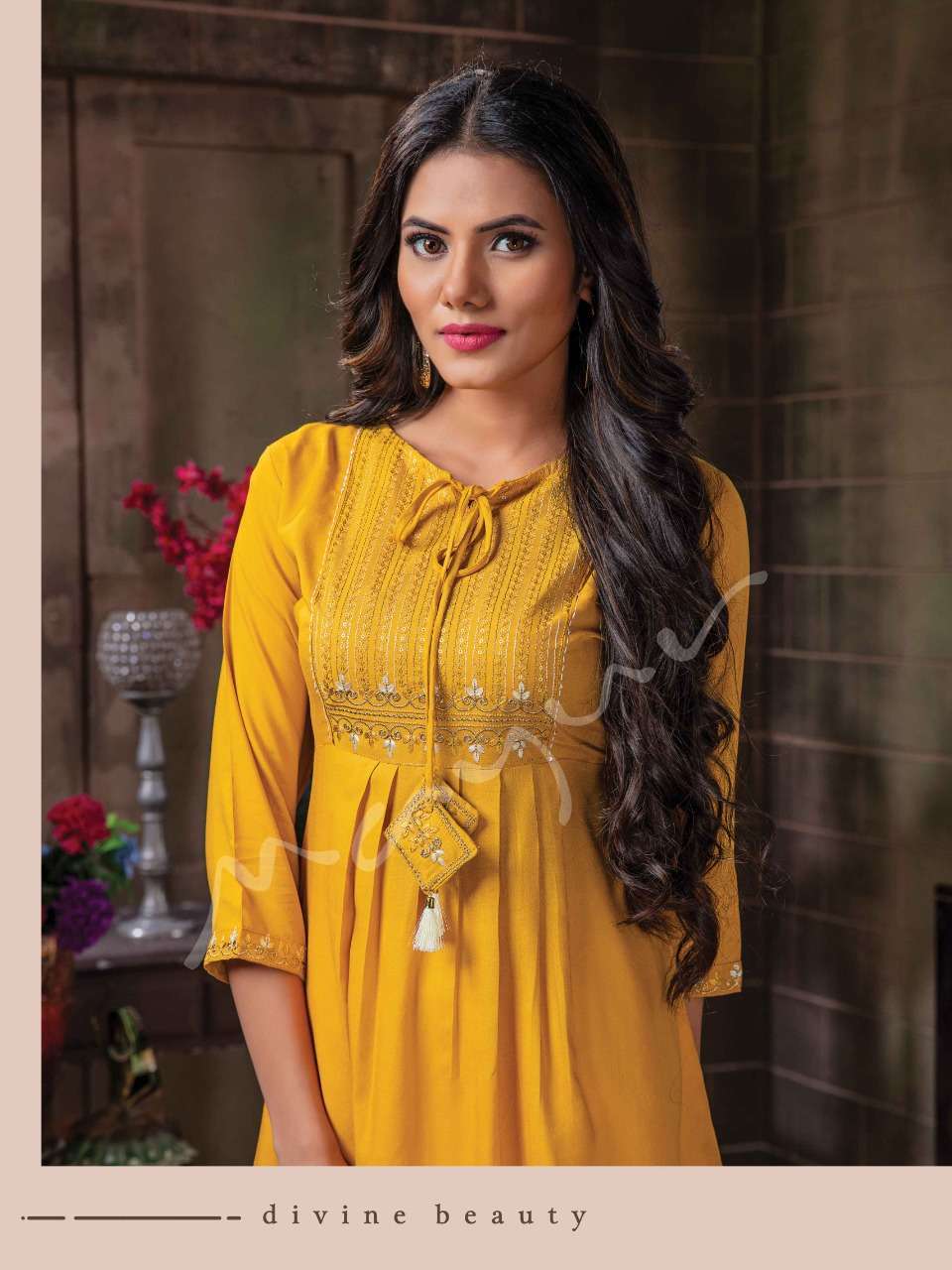 Mayur popcorn series 101-108 liva based rayon kurti 