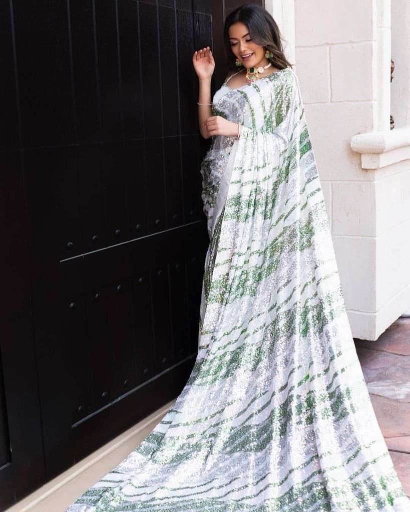 DF 3237 DESIGNER HEAVY 60 GRAM GEORGETTE NON CATALOG SAREE