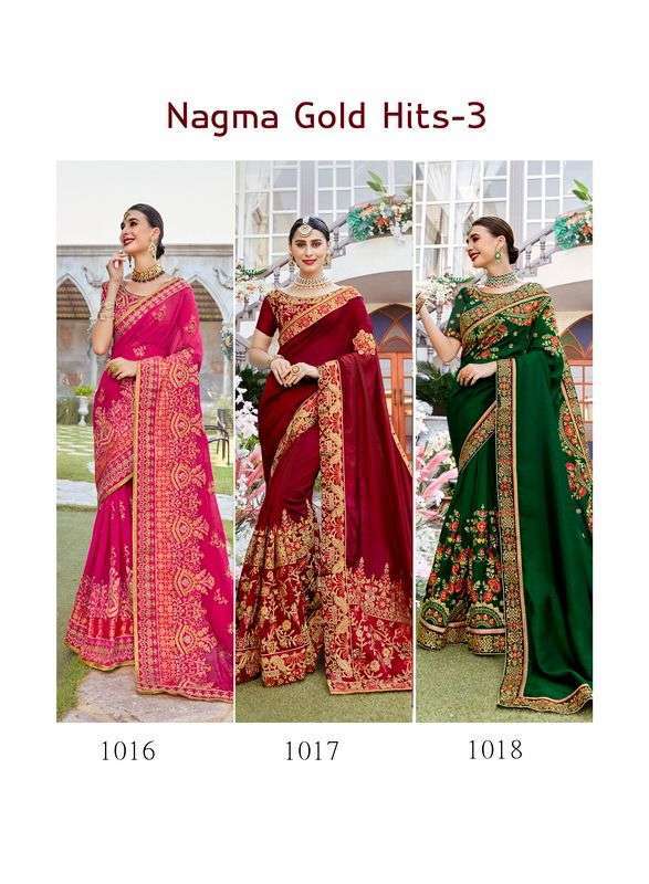 kalista nagma gold hits vol 3 series 1013-1018 gaga silk saree