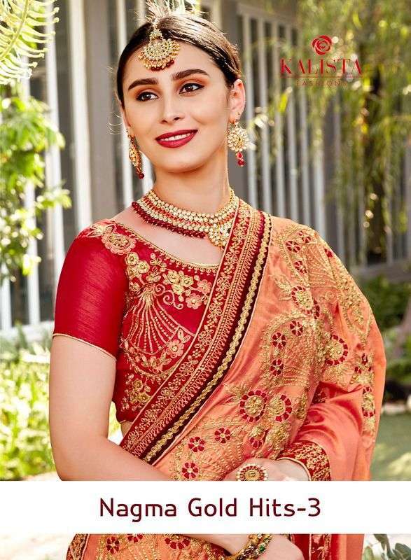 kalista nagma gold hits vol 3 series 1013-1018 gaga silk saree