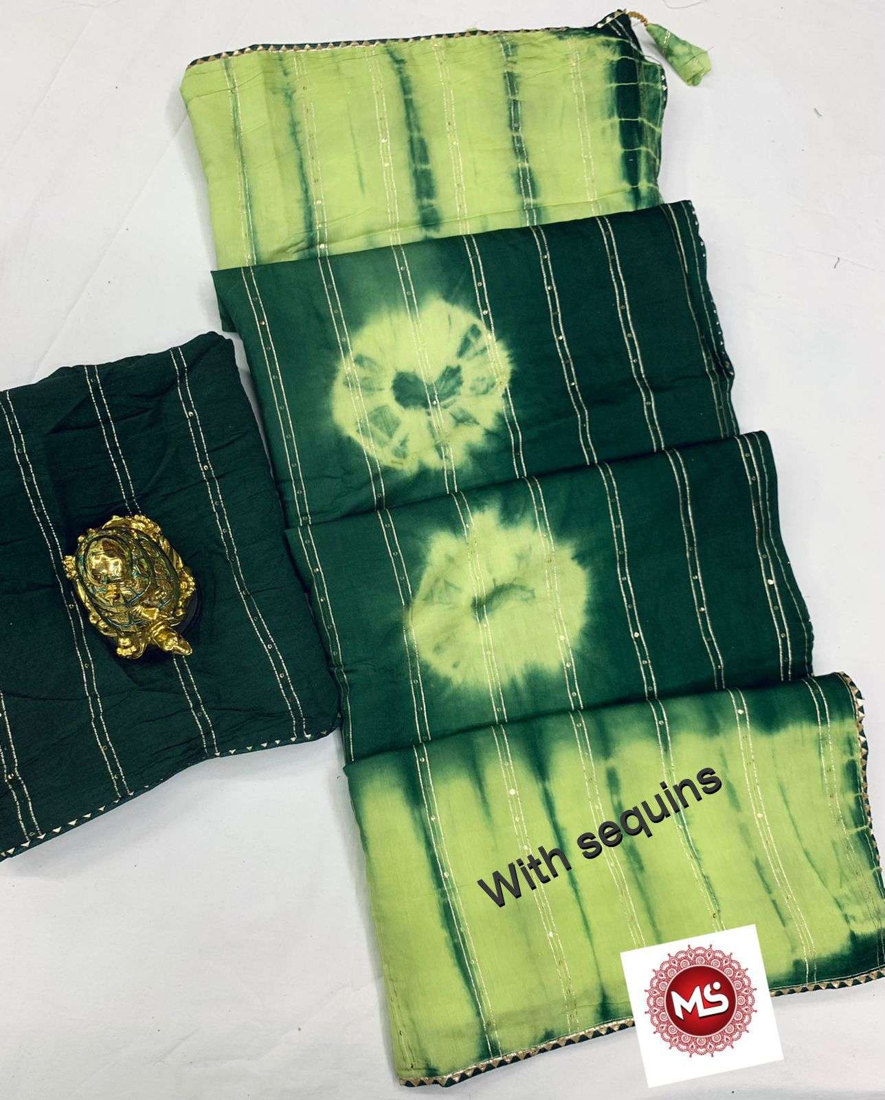 MS BRAND SIBORI VOL 1 DESIGNER PURE HEAVY COTTON SAREE 