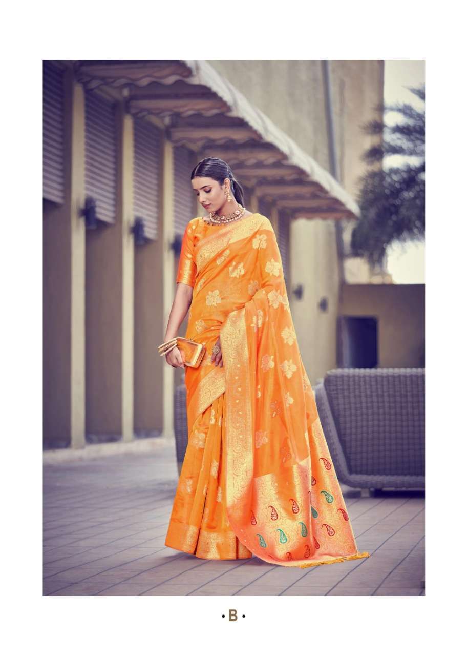 Shangrila Orgenza weaves vol 7 Pure Soft Original Organza saree
