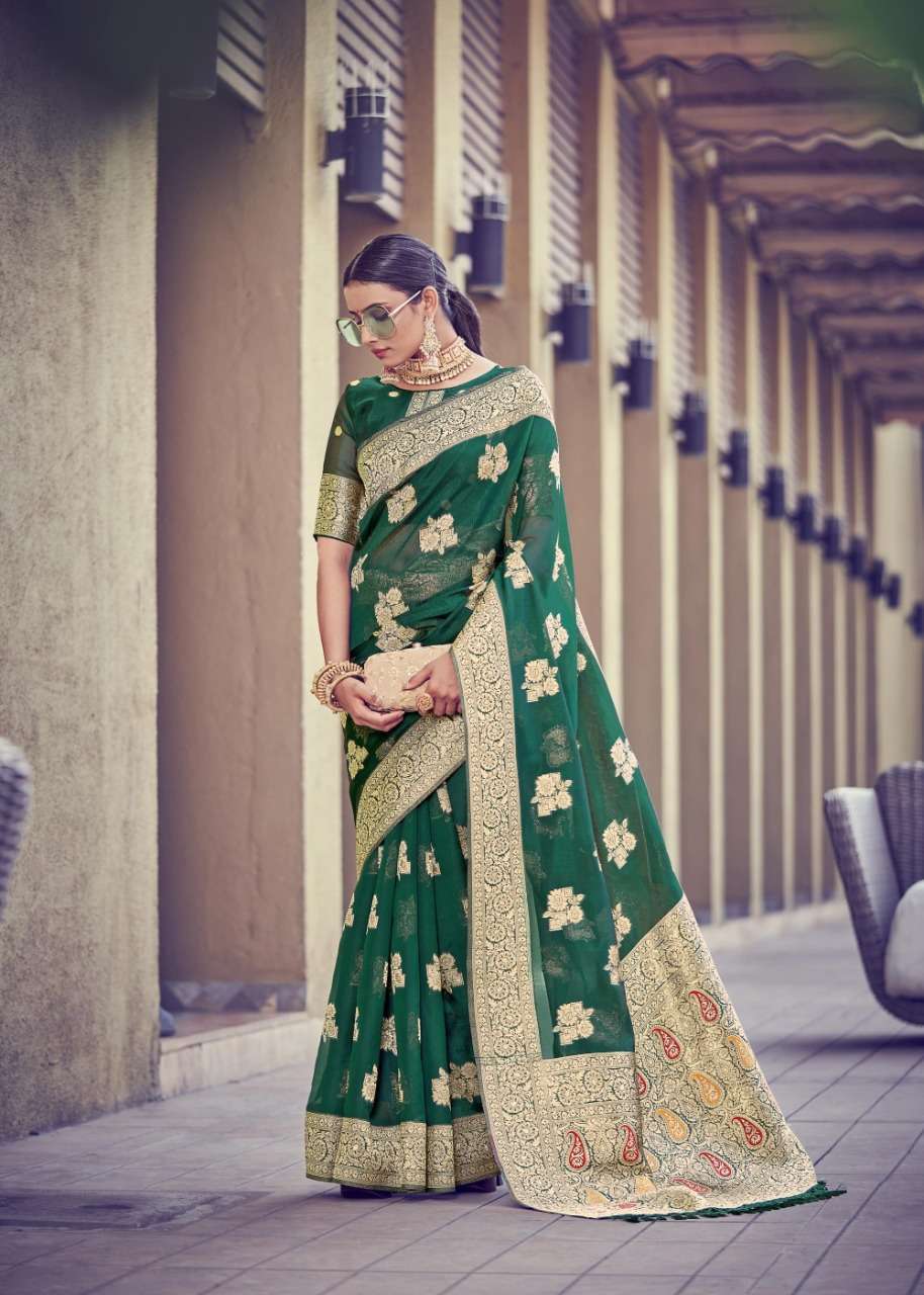 Shangrila Orgenza weaves vol 7 Pure Soft Original Organza saree