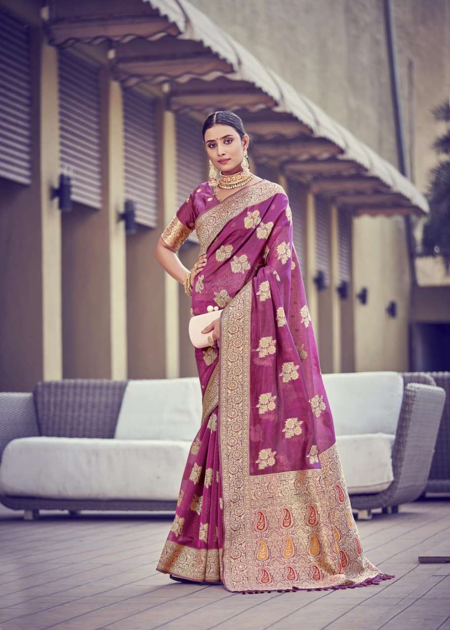 Shangrila Orgenza weaves vol 7 Pure Soft Original Organza saree