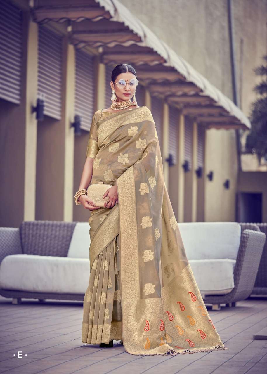Shangrila Orgenza weaves vol 7 Pure Soft Original Organza saree