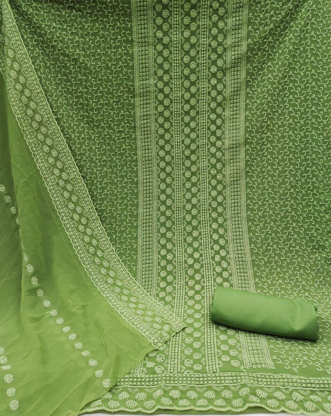 BT-07 DESIGNER GEORGETTE SIFFLY SEQUENCE WORK NON CATALOG DRESS 