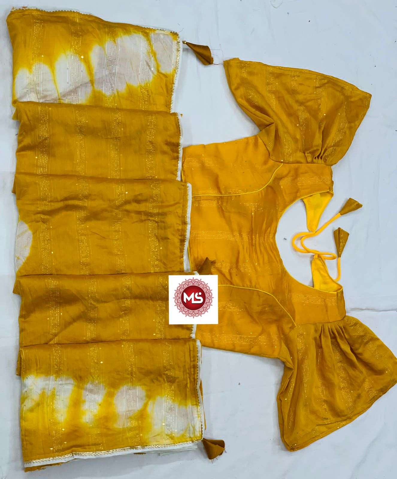 MS BRAND SIBORI VISCOSE SEQUENCE SAREE 