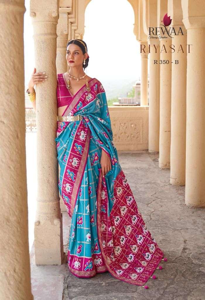 New Indian Designer Banarasi Silk Patola Saree For Women Festive wedding  Wear | eBay