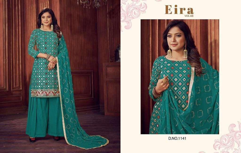 SENHORA EIRA DESIGNER FAUX GEORGETTE NON CATALOG SUIT 