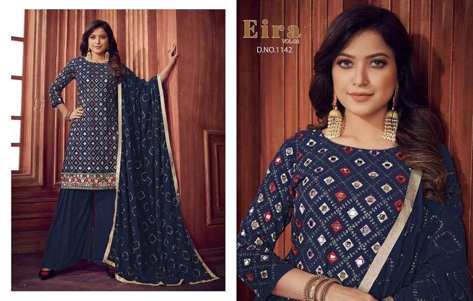 SENHORA EIRA DESIGNER FAUX GEORGETTE NON CATALOG SUIT 