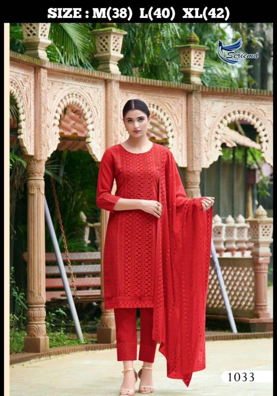 SUMMER COOL DESIGNER HEAVY GEORGETTE READYMADE SUIT 