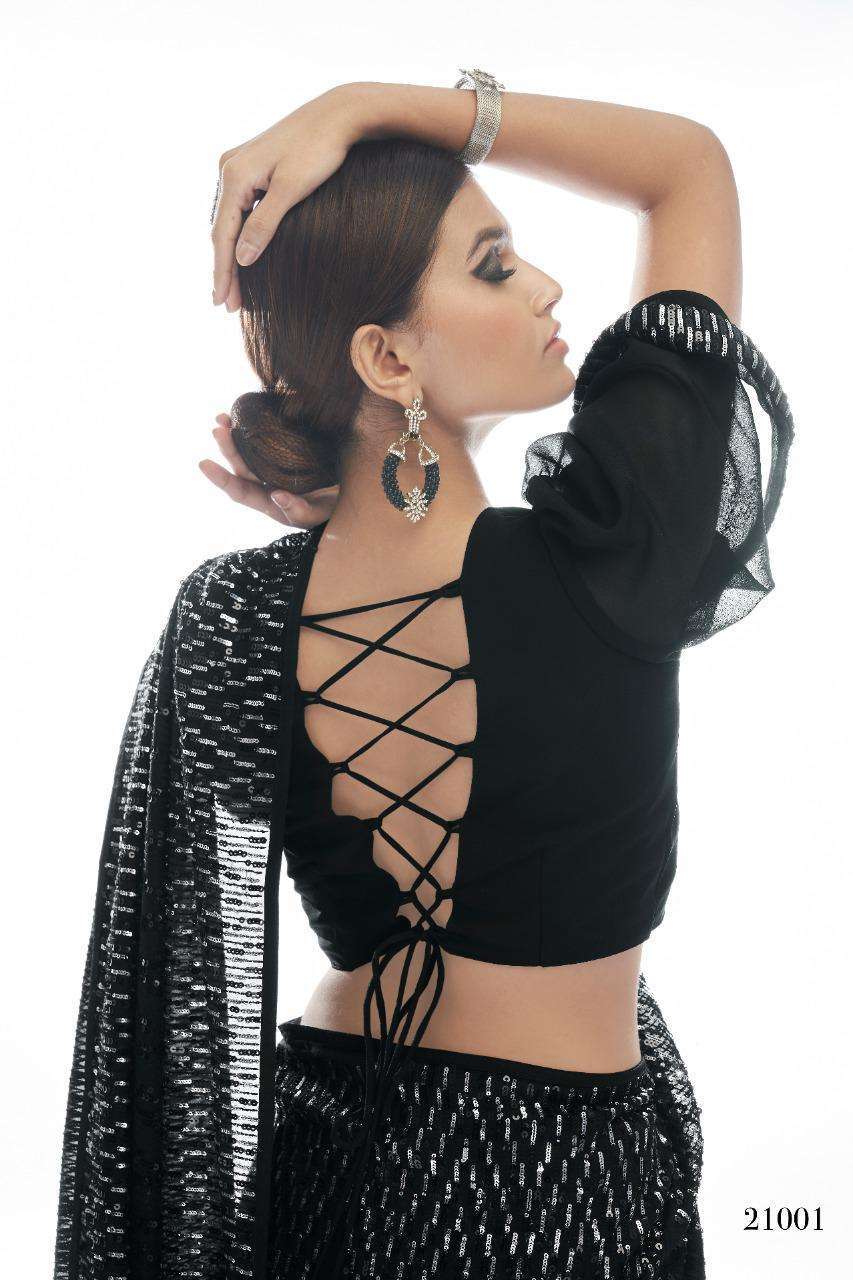 arya designs swarna vol 3 series 21001-21006 georgette saree