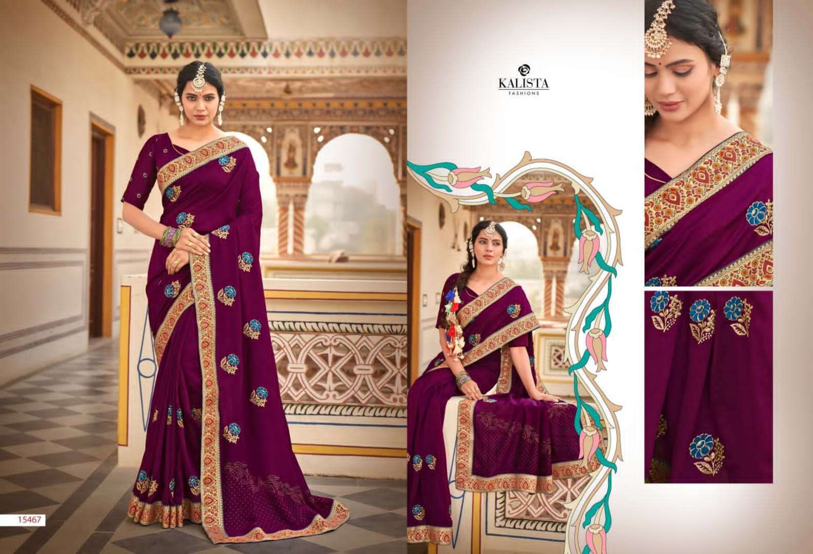 kalista rangsutra vol 2 series 15462-15469 vichitra saree