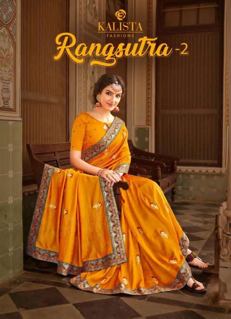 kalista rangsutra vol 2 series 15462-15469 vichitra saree