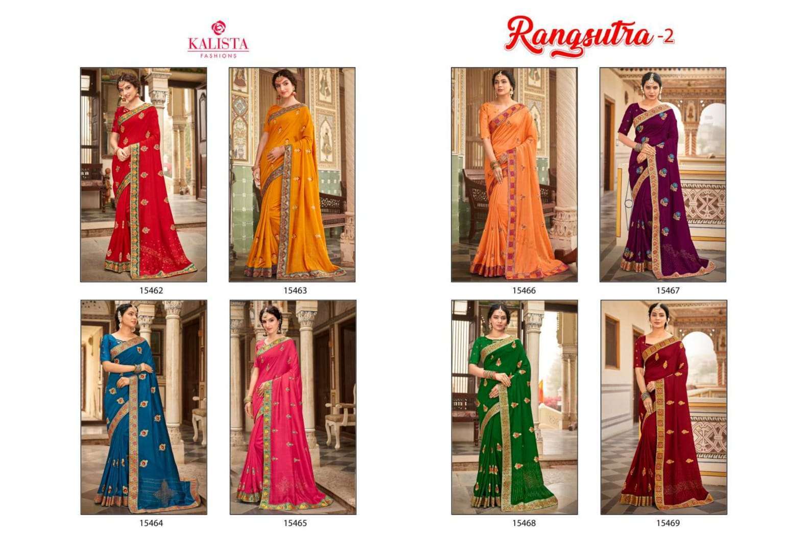 kalista rangsutra vol 2 series 15462-15469 vichitra saree