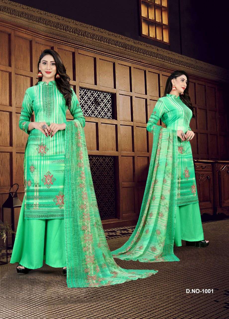 Raajshree Vintage Vol-1 By SSC Soft Cotton Neck Designing suit