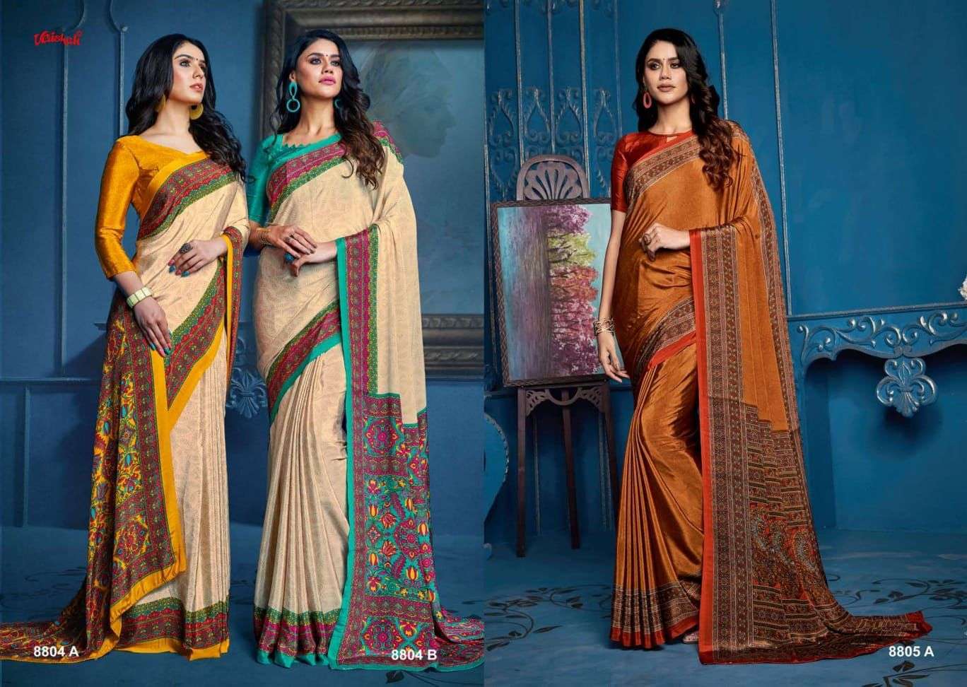 vaishali uniform special catalogue silk saree