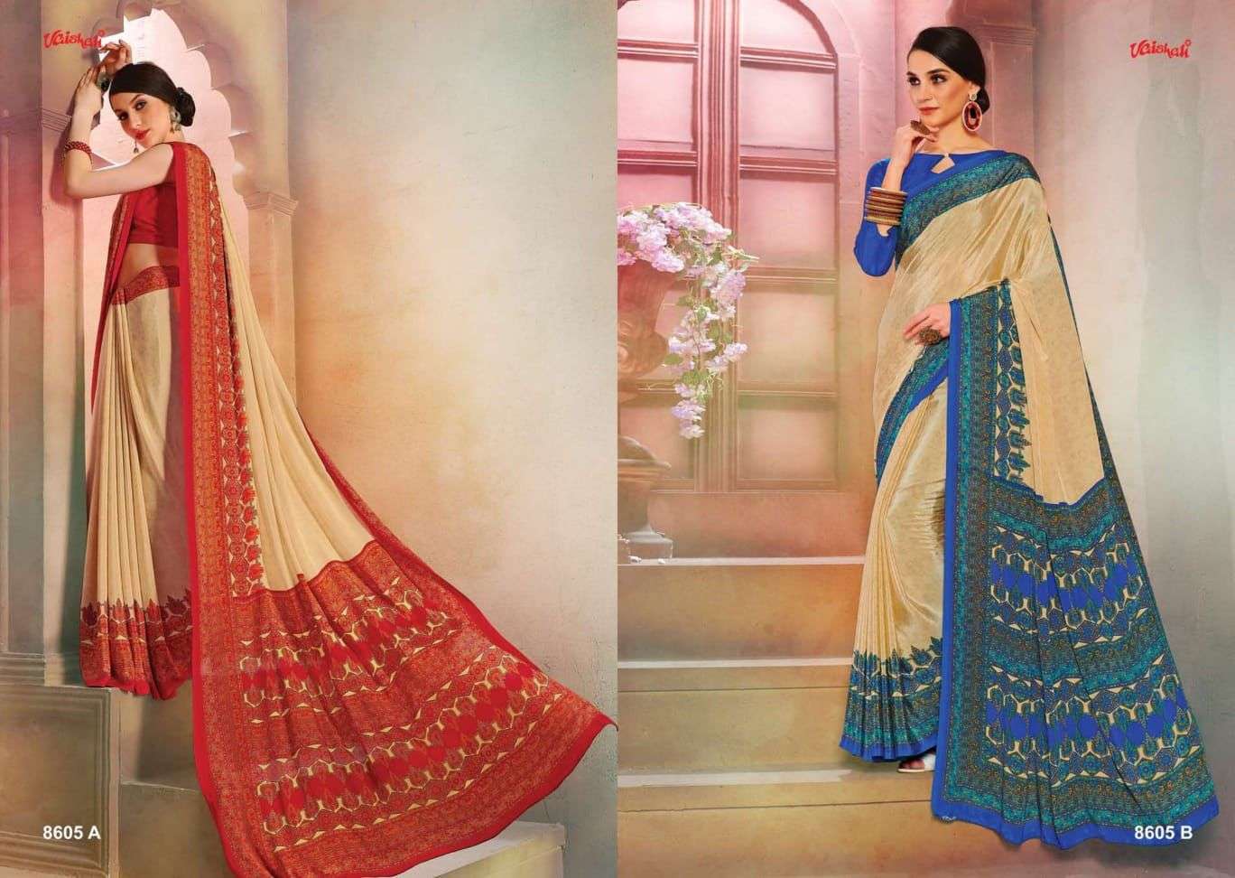 vaishali uniform special catalogue silk saree