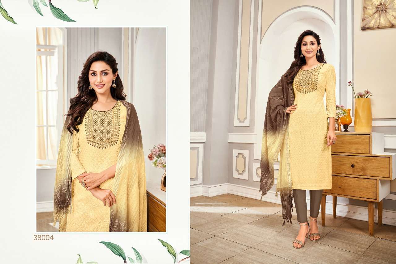 artio popcorn series 38001-38006 rayon readymade suit