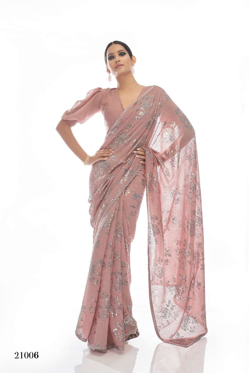ARYA DESIGNS SWARNA VOL 3 DESIGNER GEORGETTE SAREE