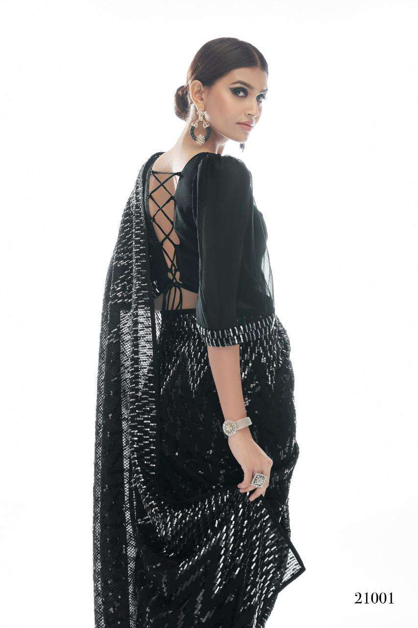 ARYA DESIGNS SWARNA VOL 3 DESIGNER GEORGETTE SAREE