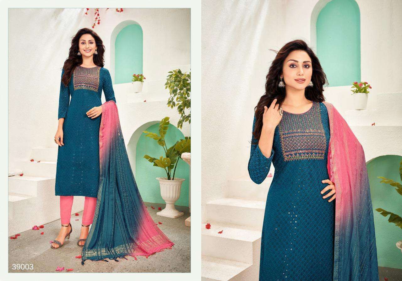 artio popcorn vol 2 series 39001-39006 heavy rayon readymade suit