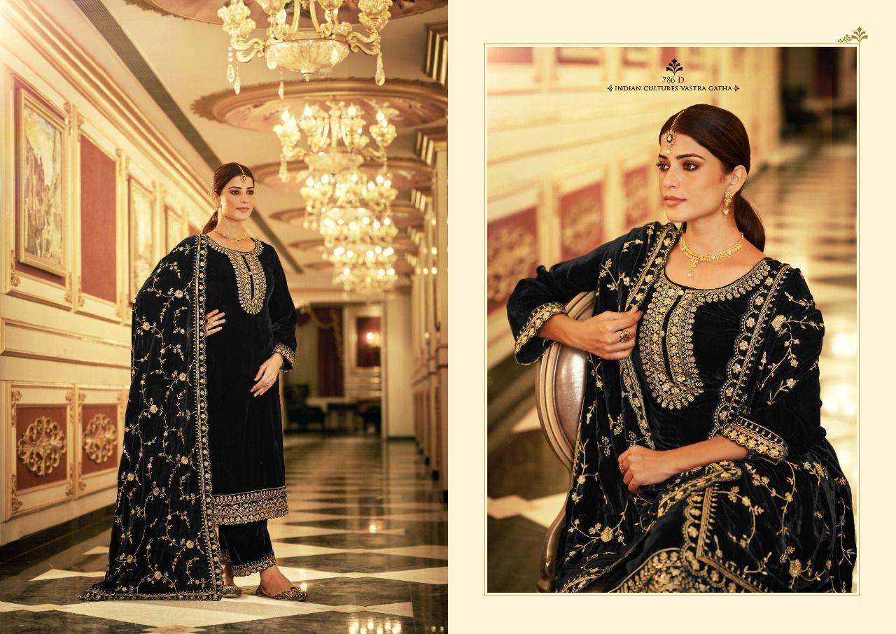 sargam cora series 786 premium 9000 velvet suit 
