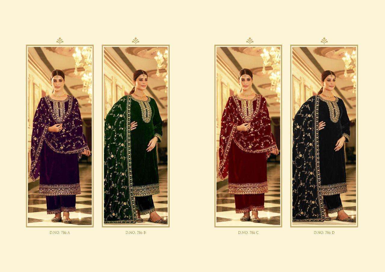 sargam cora series 786 premium 9000 velvet suit 