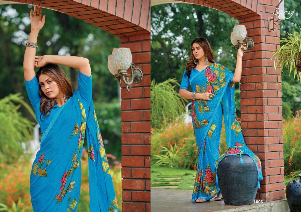 saroj instagram series 1001-1007 georgette saree