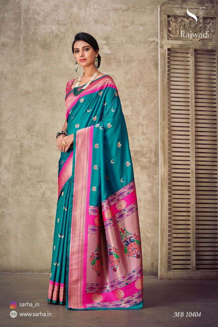 sarha rajwadi silk series 10401 10406 silk saree 3 2022 10 06 15 04 22