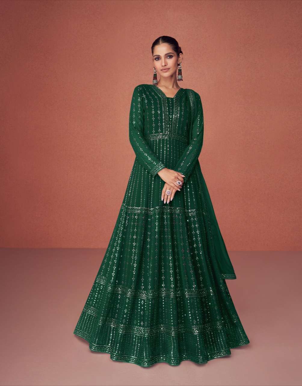 aashirwad season colors series 9455-9459 real georgette suit 