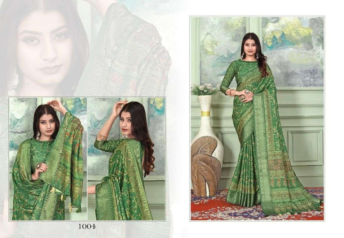 mintorsi Heritage Digital Vol 1 series 1001-1010 tussar silk saree 