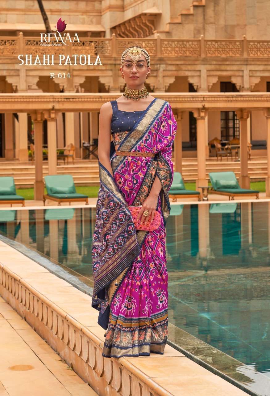 Unique exclusive designer Silk Mark certified Rajkot patola silk saree with  ikkat patola weaving designer saree with pure zari kaddy sare... | Instagram