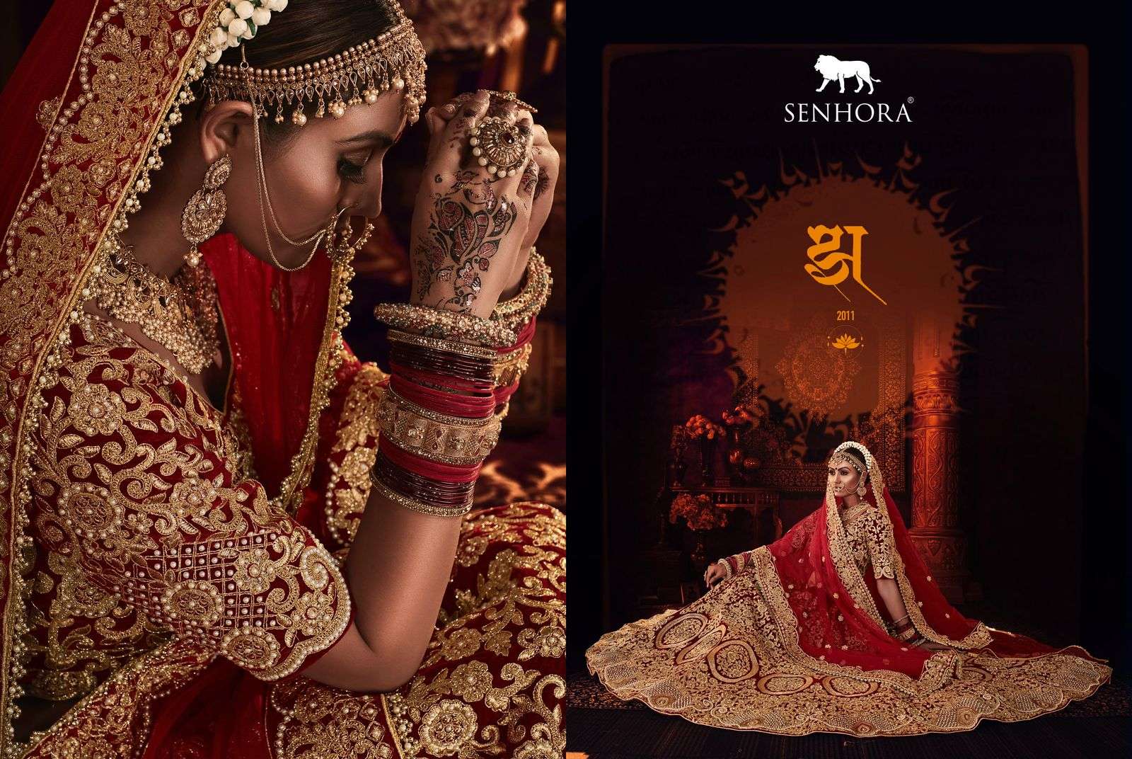 Senhora heritage vol 4 designer fancy lehenga 