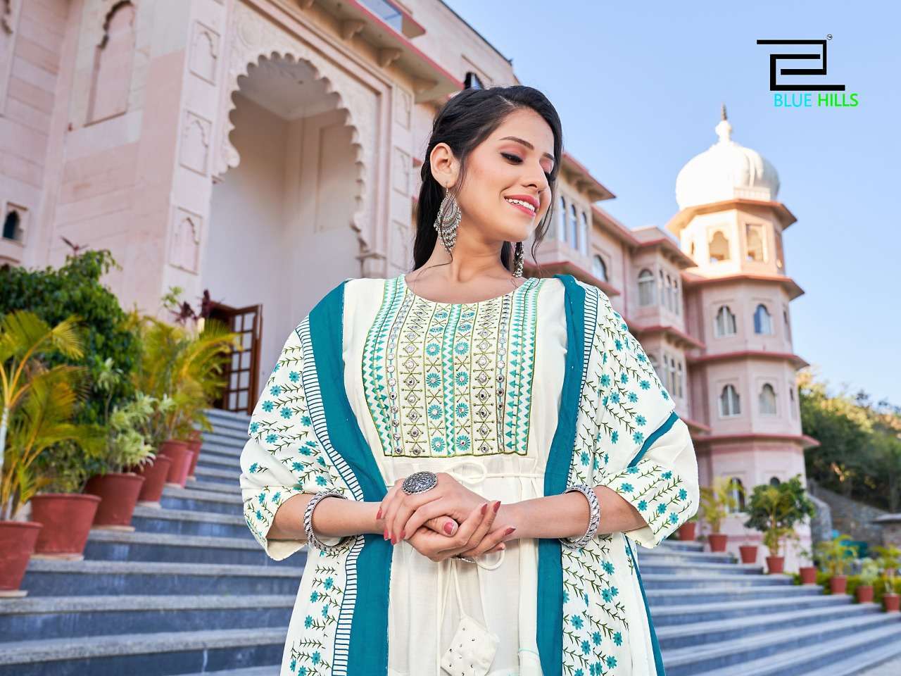 blue hills colors vol 3 series 3001-3004 14 kg rayn kurti 
