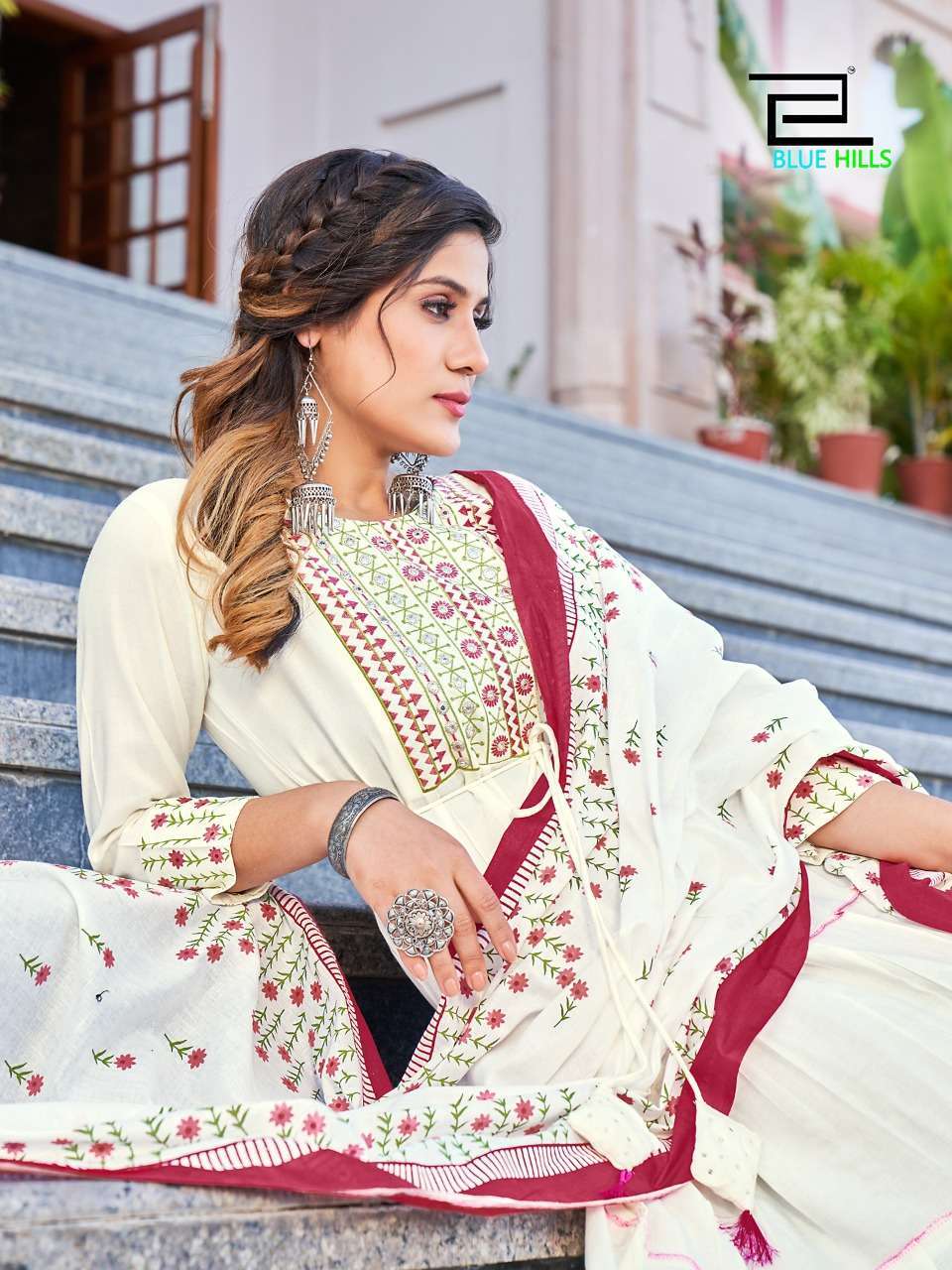 blue hills colors vol 3 series 3001-3004 14 kg rayn kurti 