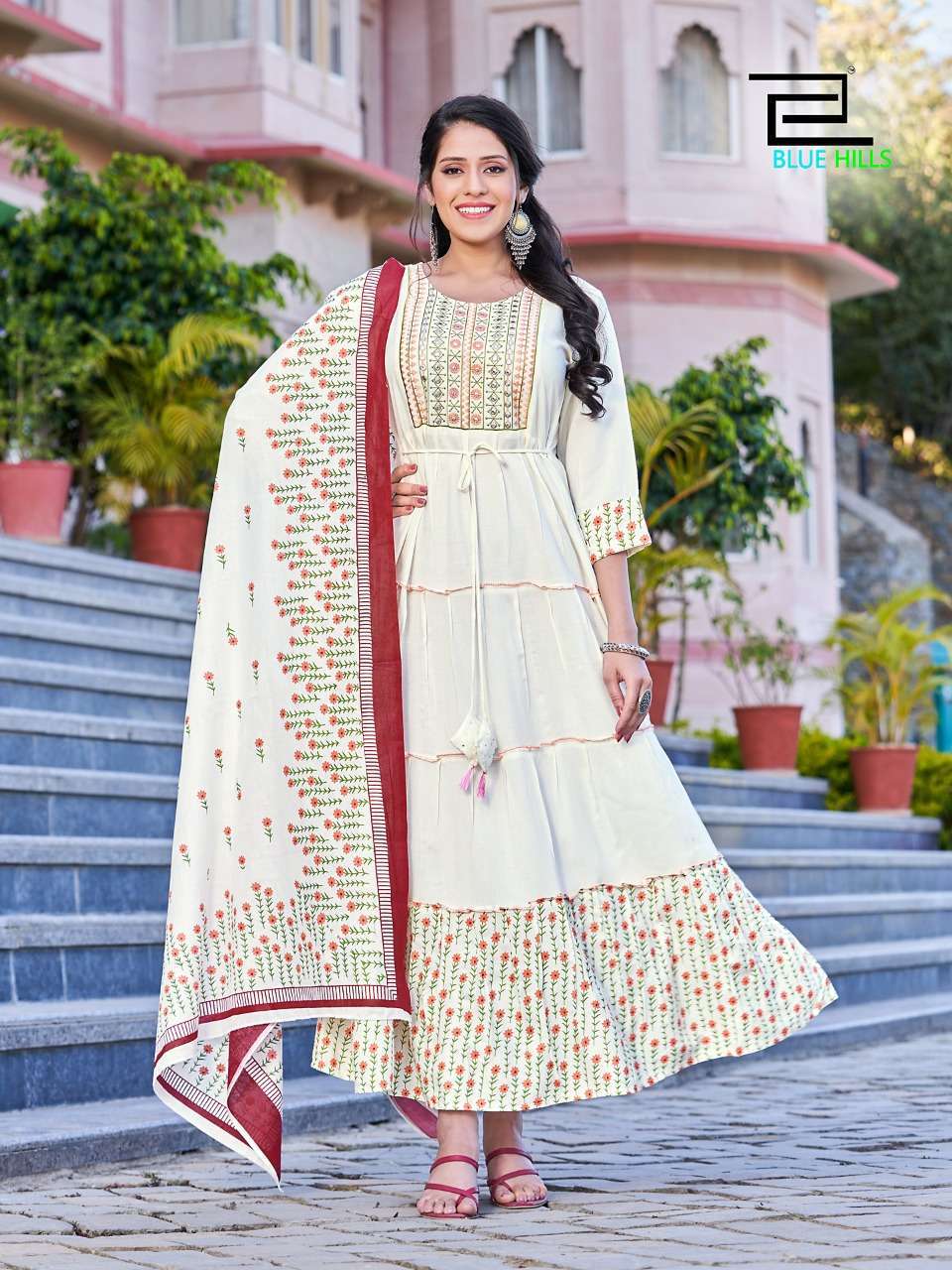 blue hills colors vol 3 series 3001-3004 14 kg rayn kurti 