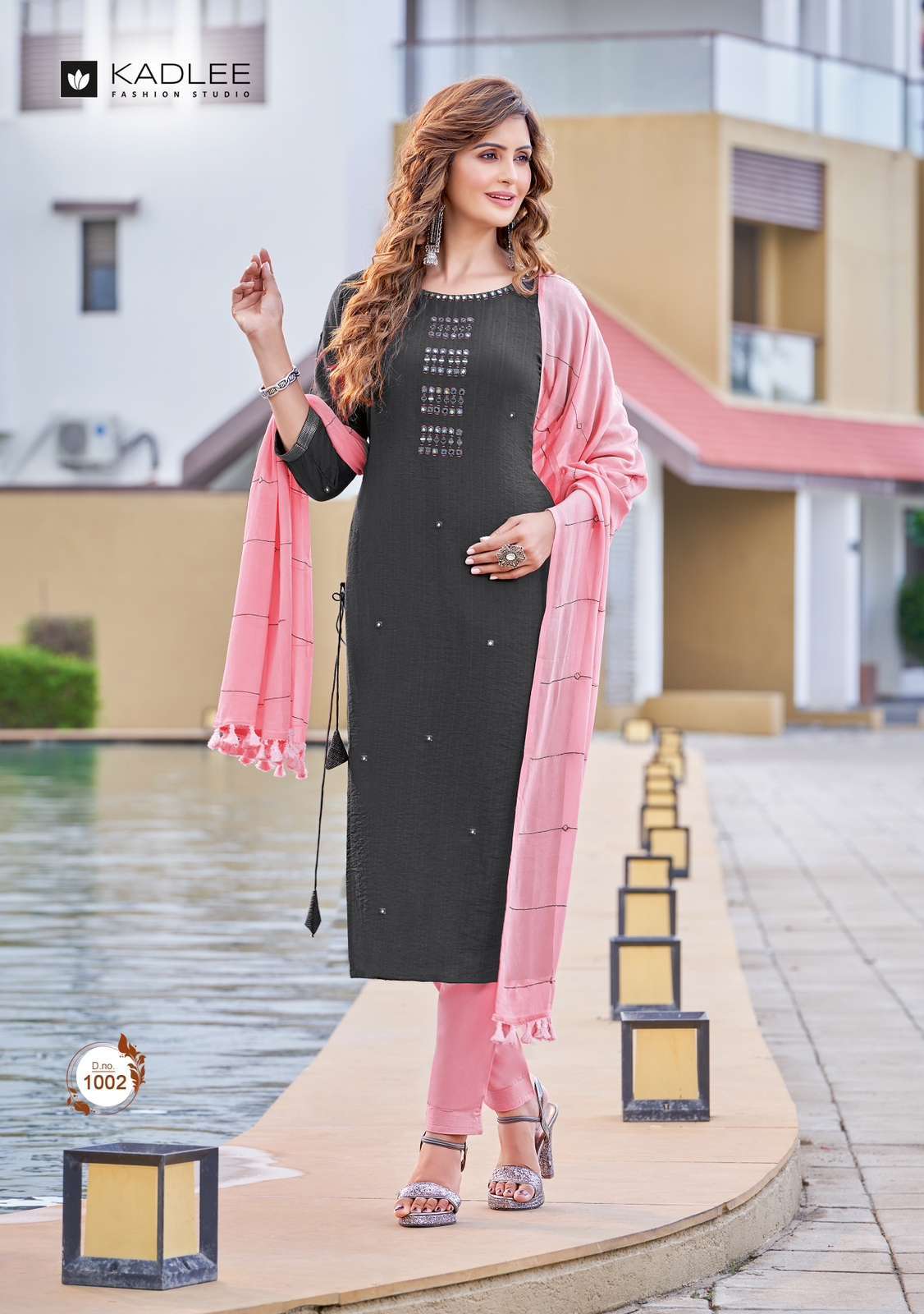 kadlee vintage series 1001-1006 viscose weaving suit 