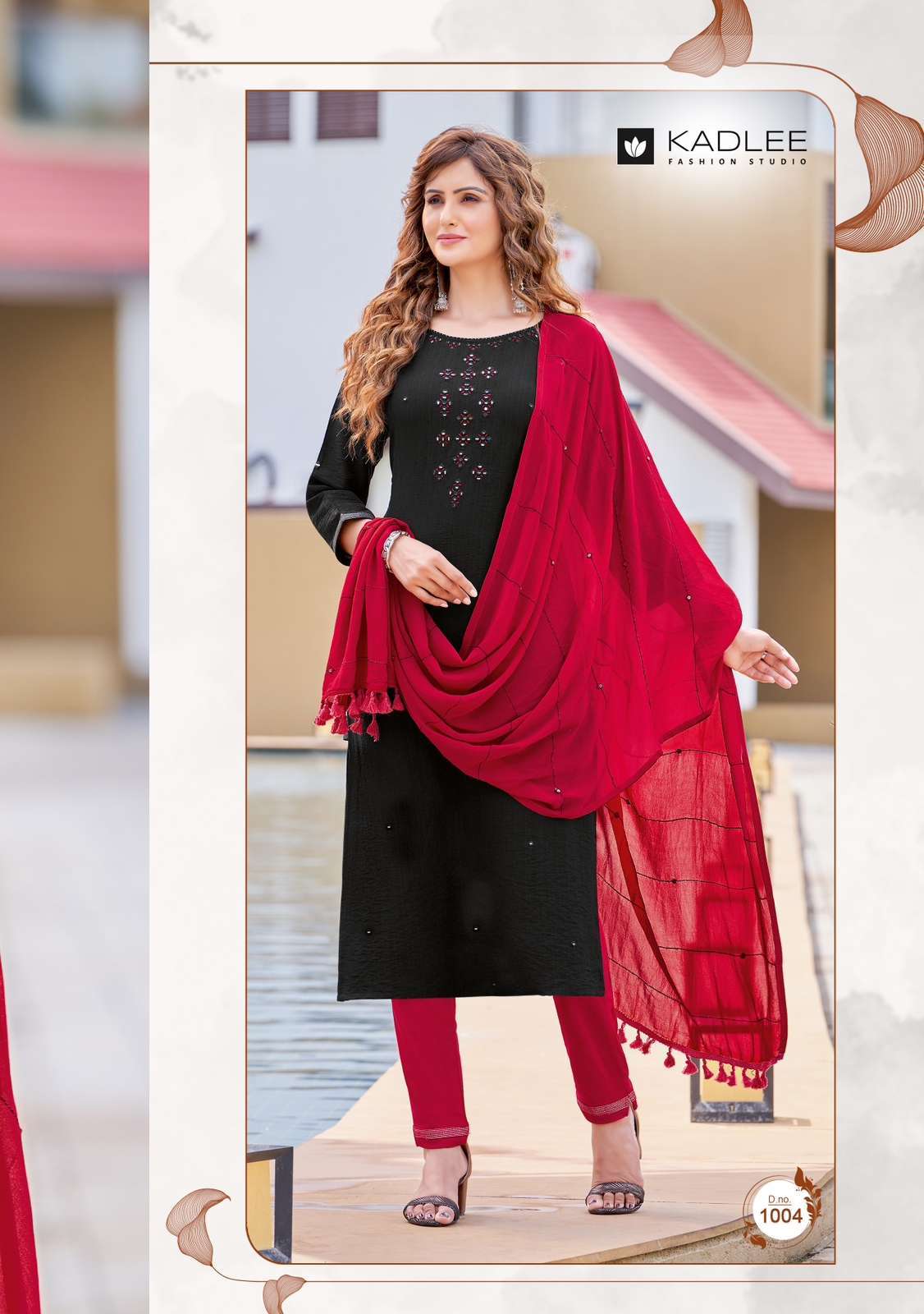 kadlee vintage series 1001-1006 viscose weaving suit 