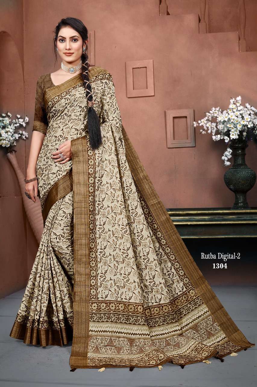 mintorsi rutba digital vol 2 series 1301-1310 banarasi cora silk saree 