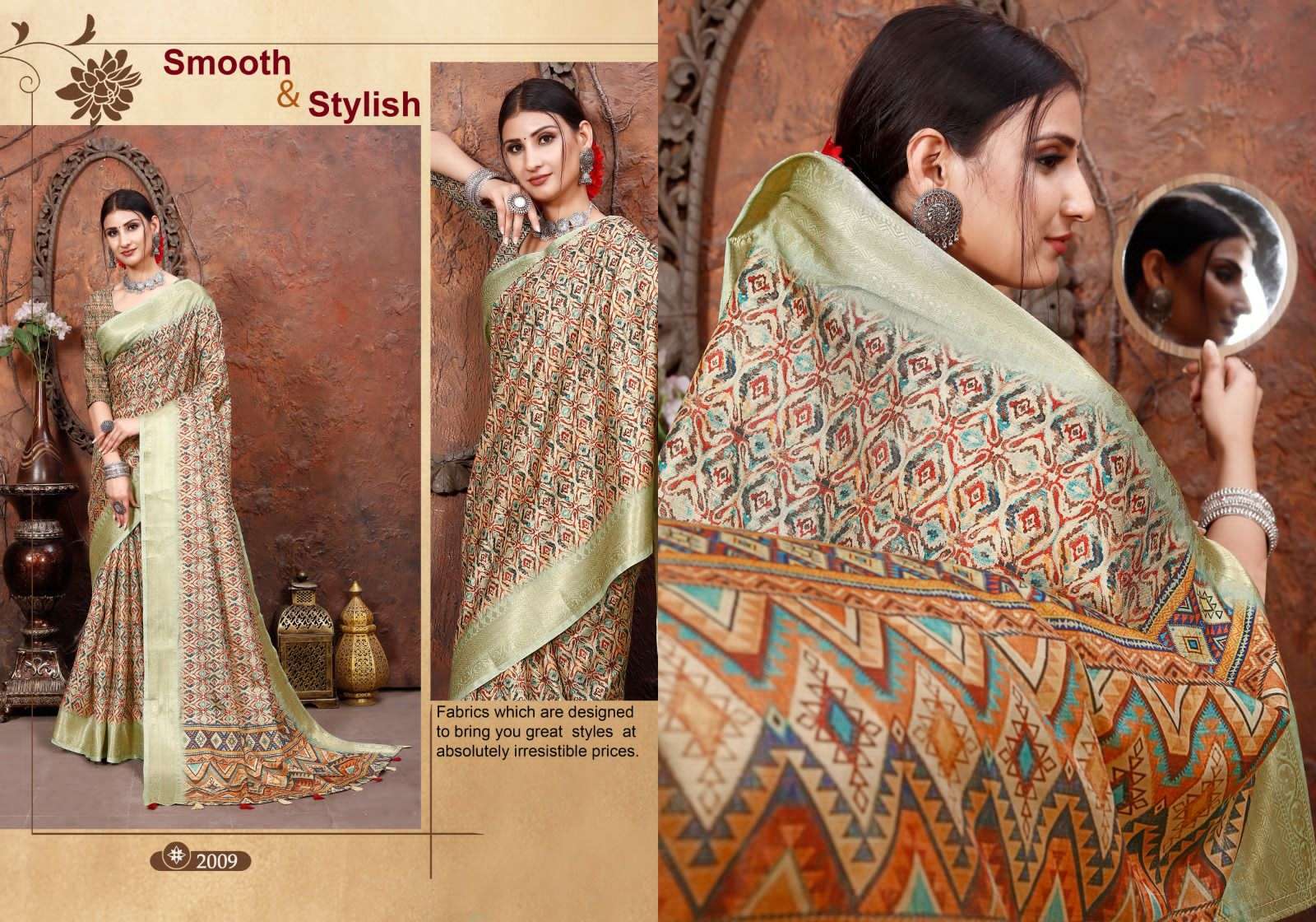mintorsi heritage digital vol 2 series 2001-2010 Tusser Silk saree