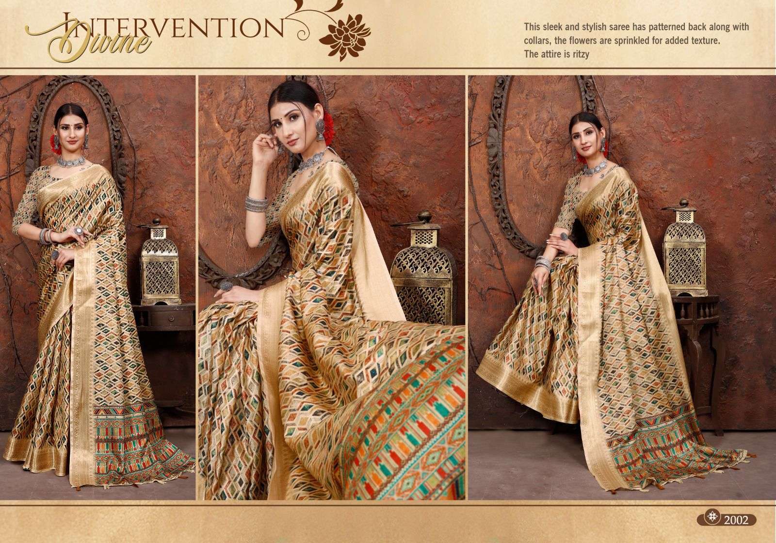 mintorsi heritage digital vol 2 series 2001-2010 Tusser Silk saree
