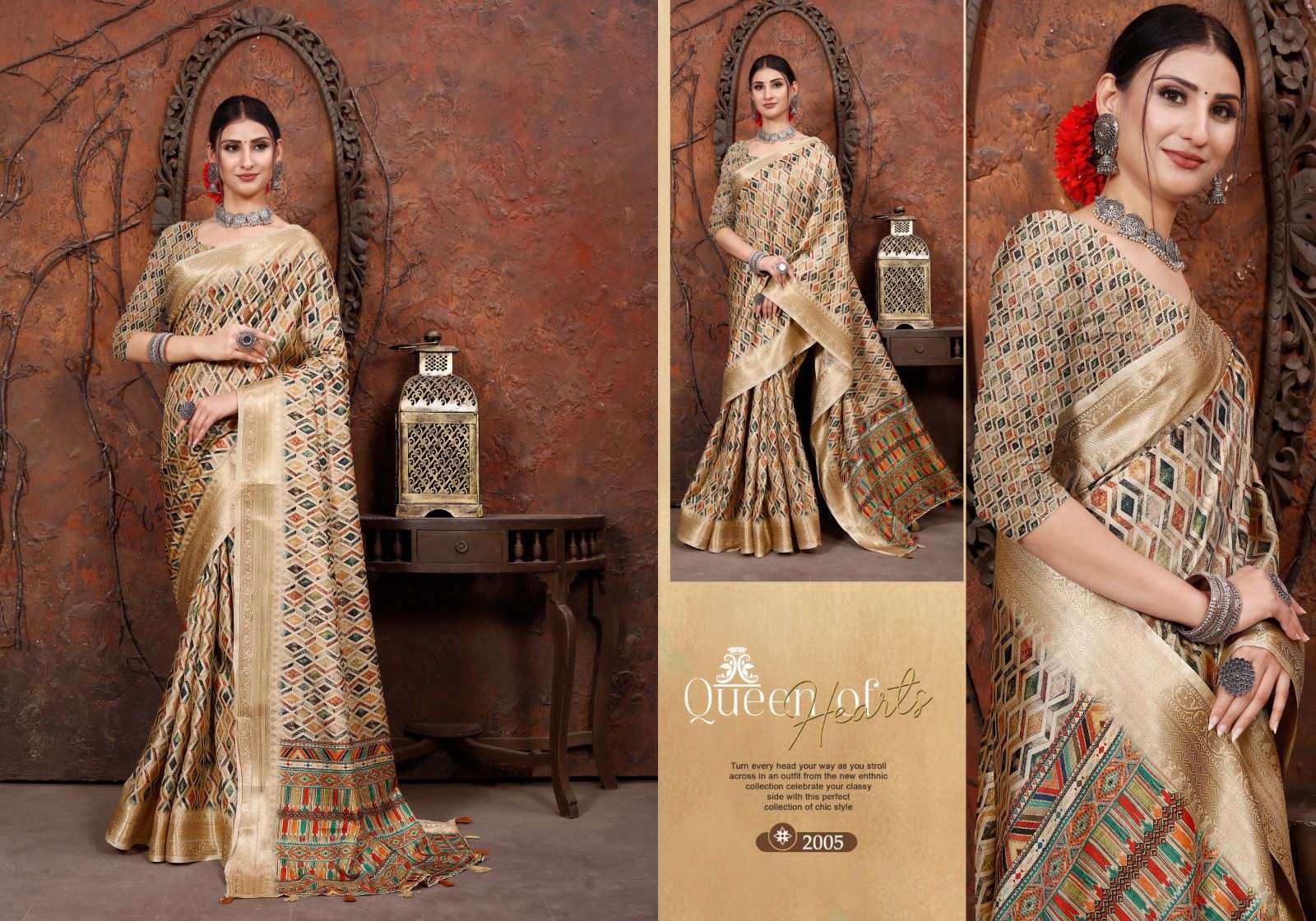 mintorsi heritage digital vol 2 series 2001-2010 Tusser Silk saree