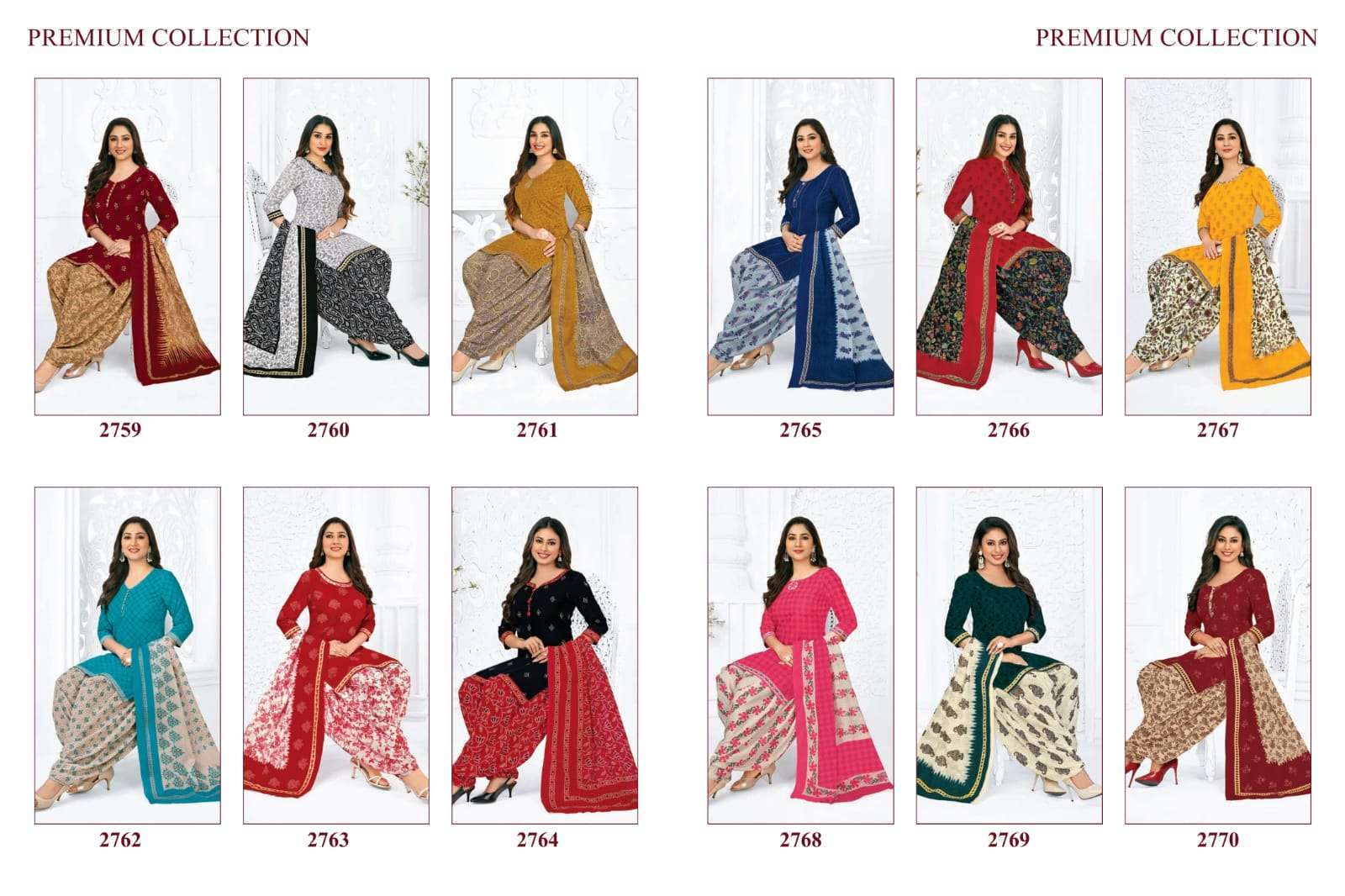 Pranjul Priyanka Vol 11 Readymade Cotton Daily wear Dress Material at  Rs.468 Each Piece from Pranjul Wholesaler