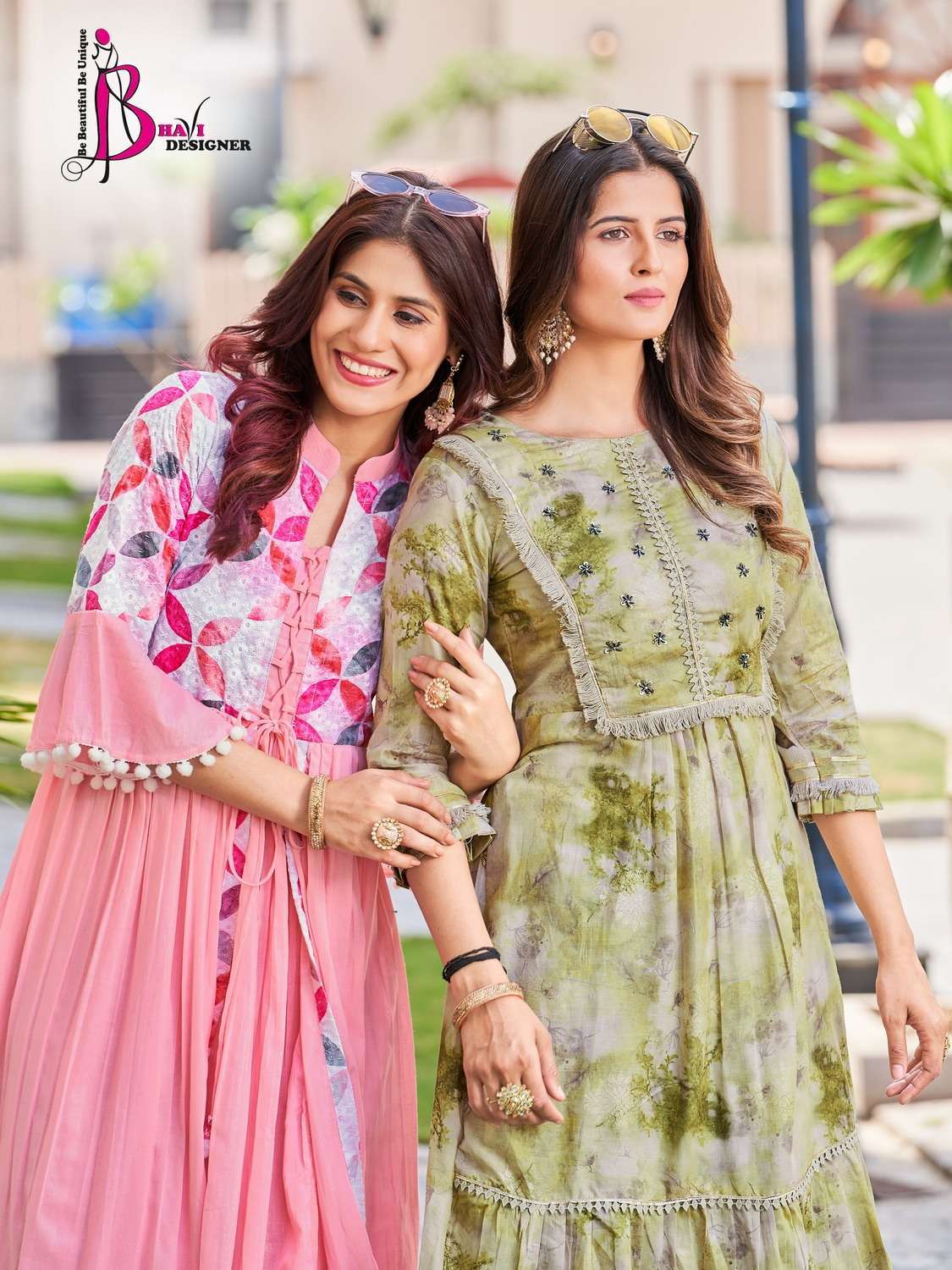 Pink (rani) New Designer Cotton Slub Bell Sleeve Fancy Kurti For Woman at  Best Price in Surat | Manan Enterprise