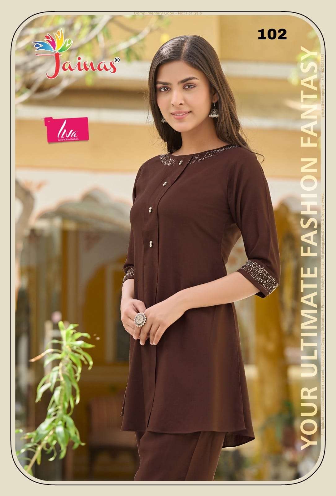 cored sets designer rayon leeva kurti 