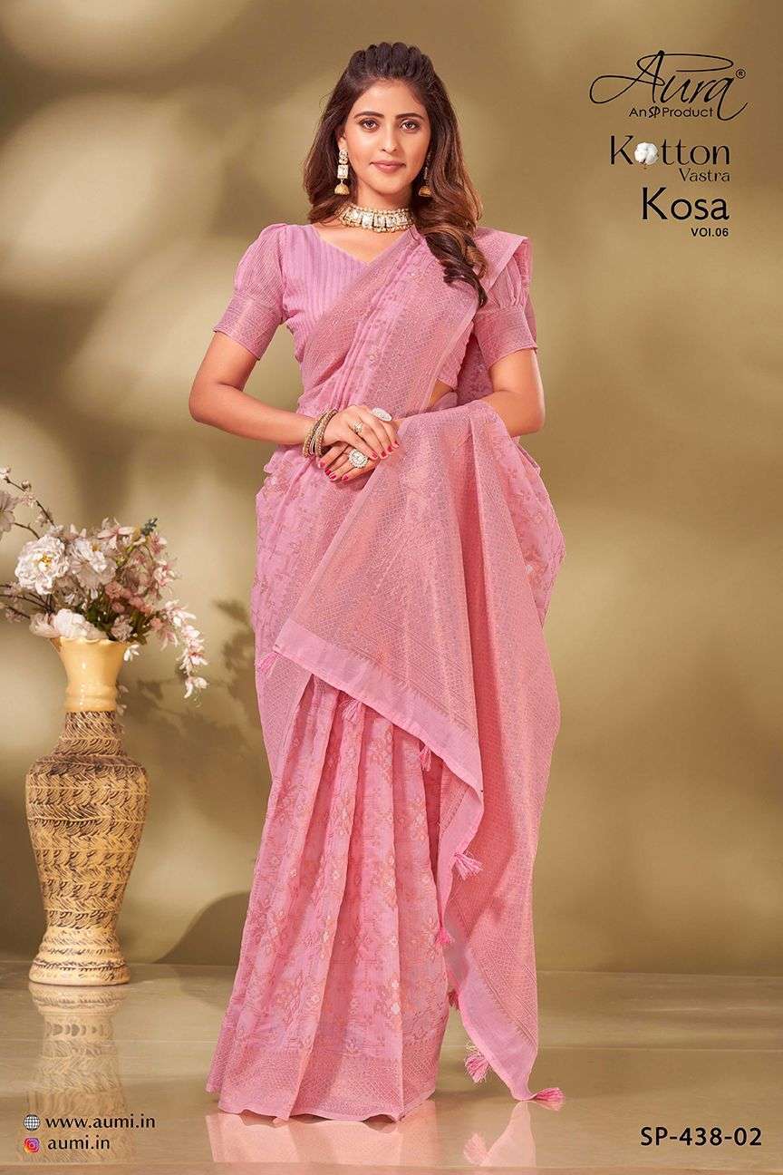 Buy Ivory Kosa Pallu Maheshwari Cotton Silk Saree - House Of Elegance –  House Of Elegance - Style That Inspires