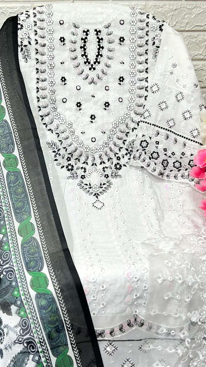 dinsaa suit roohi color designer cambric suit 