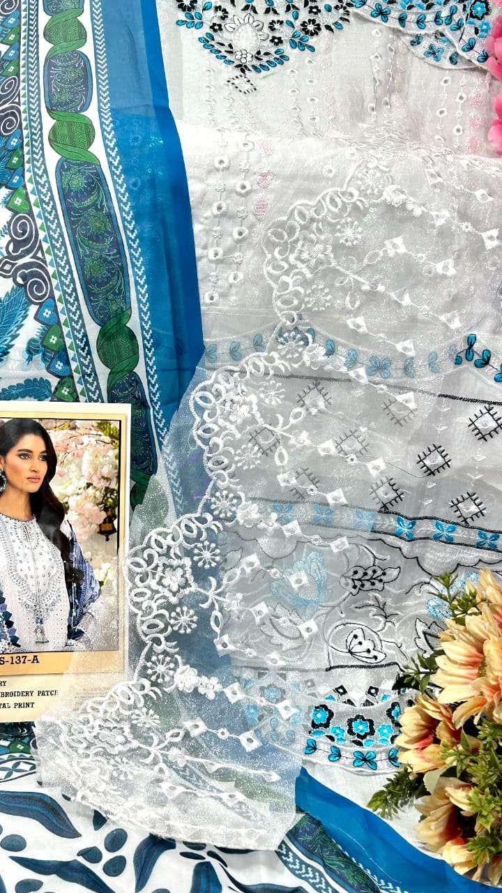 dinsaa suit roohi color designer cambric suit 